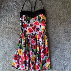 Hell Bunny Dia de los muerto dress